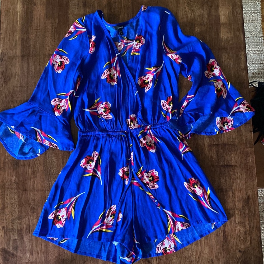 Express Floral Romper | XS
